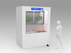 3d model of a station for assembly automotive parts.