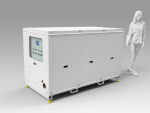 3d model of an enclosure for refrigeration unit.